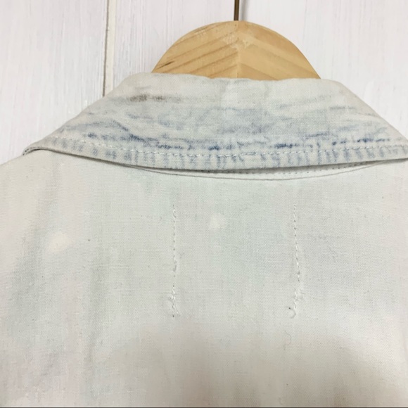 Community Virtus Bleach Wash Cotton Jumpsuit Sz XS - Picture 16 of 16